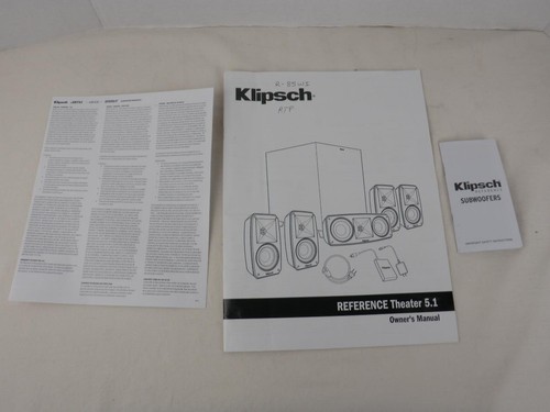 Klipsch reference theater 1 - reference, 5.1