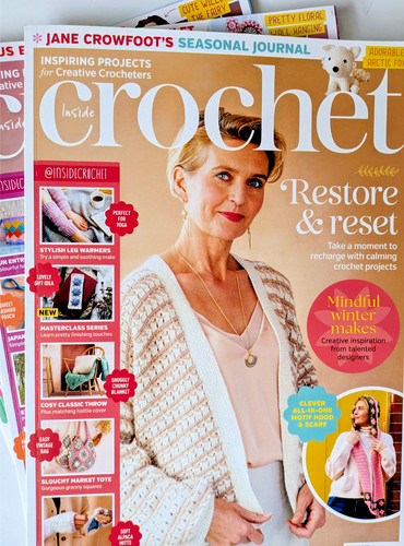 Inside crochet magazine bundle