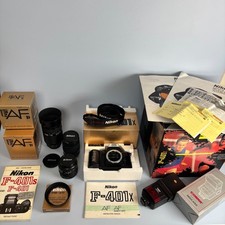 Nikon f-401x Camera + 3 lenses