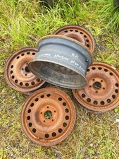 VAUXHALL COMBO 1.7 CDTI 15" 5 STUD STEEL RIM WHEEL 6J x 15 H2 ET49