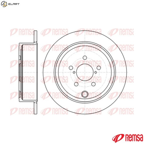 Brake disc 61415 for - brake,