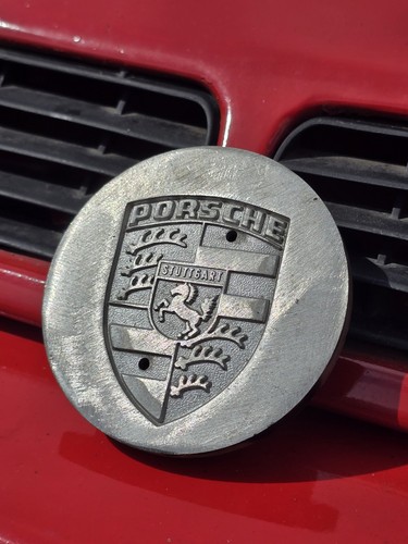 Porsche center cap orig - cap, metal