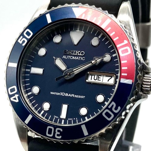 Seiko 7s26 0050 automatic blue - seiko, 7s26-0050
