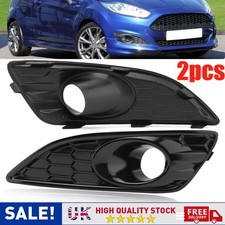 Pair Honeycomb Front Bumper