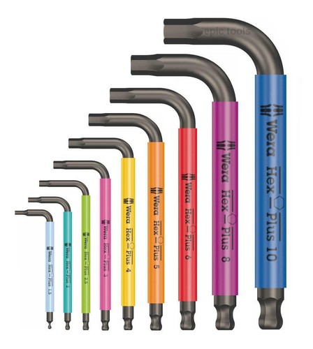 Wera stubby hex - stubby, metric