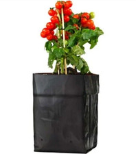 Black Plastic Grow Bags - 5.5