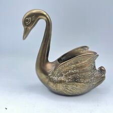 Swan Heavy Solid Brass Large