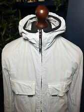 Marshall Artist GD Hooded Nylon Overshirt Full Zip Blue Mens S Terraces Casuals