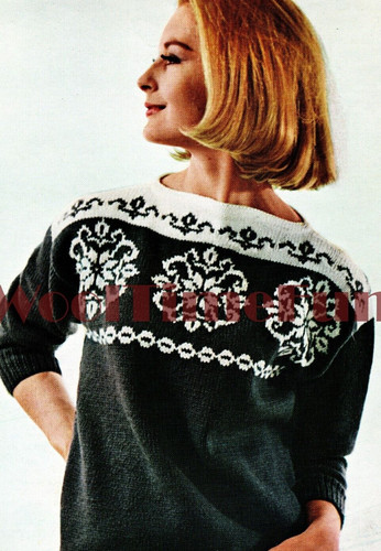 Knitting pattern vintage fair - pattern,