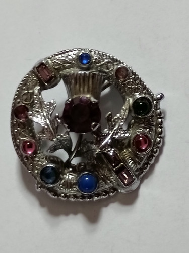 Scottish style mizpah - mizpah, brooch