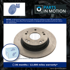 2x Brake Discs Pair Solid fits HONDA ACCORD CN1 2.2D Rear 04 to 08 N22A1 260mm