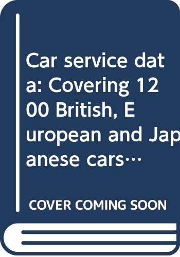 Car service data covering - car,