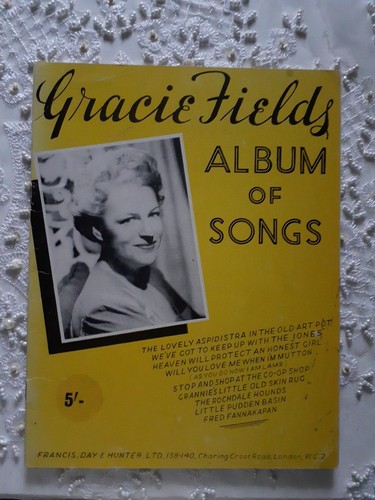 Gracie fields album of songs - gracie,