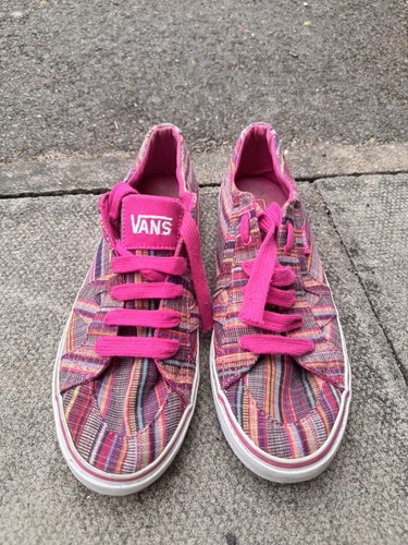 Vans multicolored striped