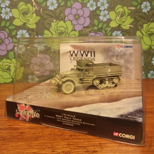 Corgi wwii legends m3a1 half - legends,