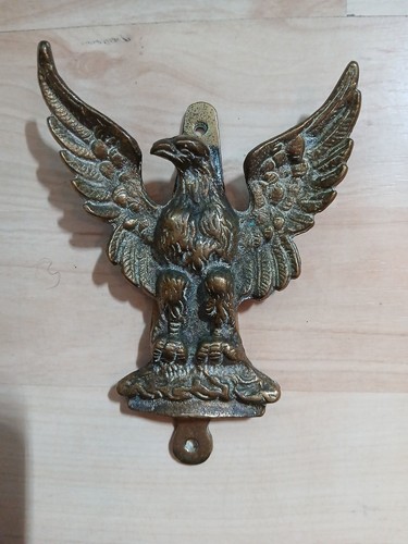 Griffin bird solid brass door - griffin,