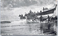 Antique Postcard Redcar Life