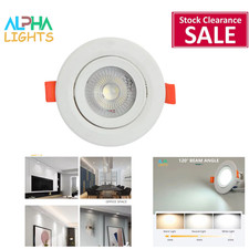 Clearance Sale Job Lot 5W LED Round Recessed SMD Downlight Ceiling Cool White