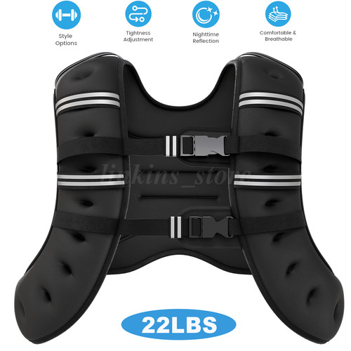 10kg weighted vest gym - weighted,