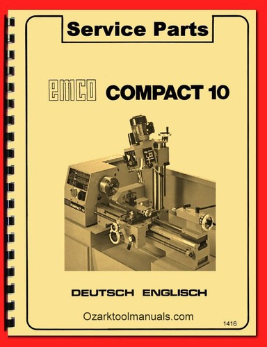 Emco compact metal lathe - compact,