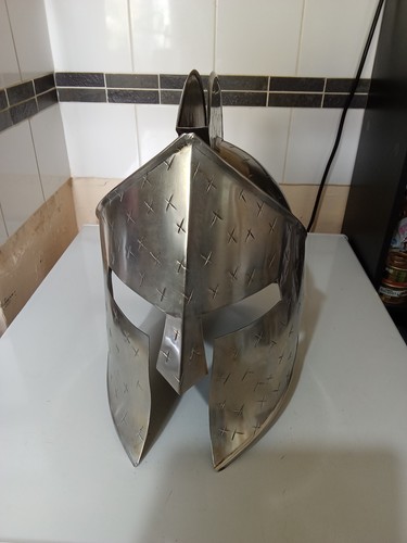 Spartan style steel decorative - spartan,