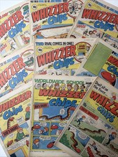 9 x WHIZZER AND CHIPS COMICS