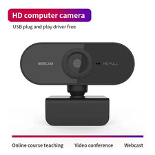 Full HD 1080P Webcam USB AutoFocus Web Camera With Microphone For PC Laptop UK