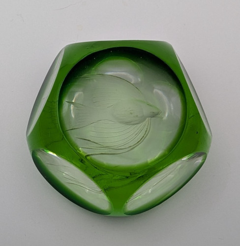 Webb corbett green glass - green,