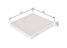 Filter cabin air - cabin, 1987432540