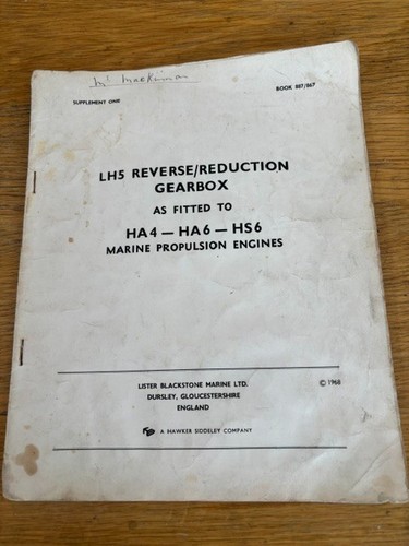 Lh5 reverse reduction gearbox - reverse/reduction,