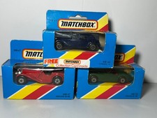 3 Boxed Matchbox Cars - No