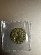 GEORGE III MEMORY OF THE GOOD OLD DAYS 1797 Spade Guinea Brass Token - 26mm