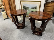 Pair art deco lamp side - pair,