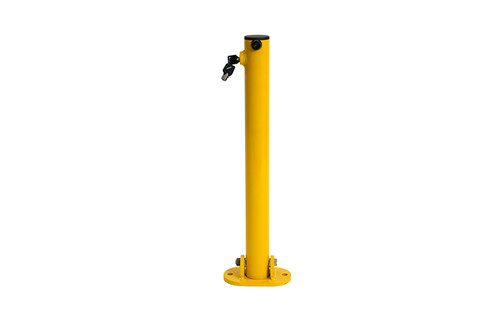 Security post for driveway - post,