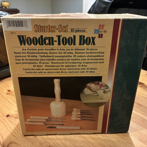 Wooden carving tools piece - wooden,
