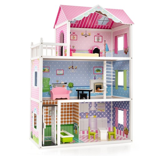 Wooden kids doll - kids,