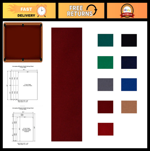 Pre cut pool table - oz, pre-cut