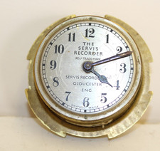 The Servis Recorder Ldt Gloucester (Vintage Truck Tachograpth clock) 5.5cm dia