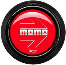 Genuine Momo gloss red silver