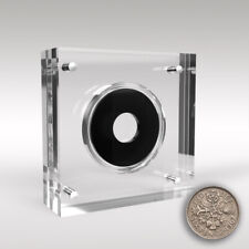 Sixpence Royal Mint Coin Acrylic Coin Display Case Holder