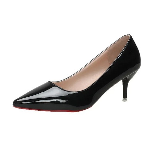 Red bottom women high heels - red,