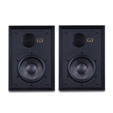 Nearly New - Wharfedale Denton 85 Bookshelf Speakers - Black Oak