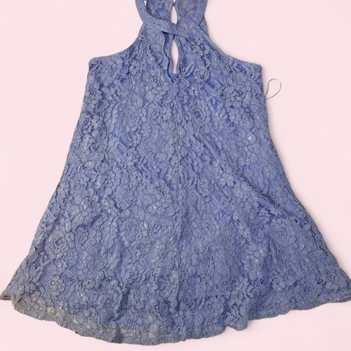 Blue periwinkle lace babydoll
