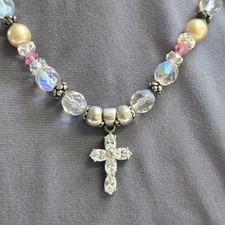 Vintage Aurora Borealis Pink
