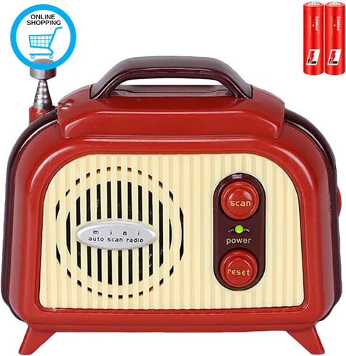 Vintage mini radio - fm,