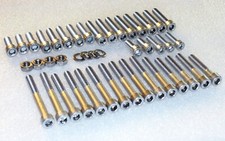 Yamaha DT50MX 1986-93 Engine Covers 40pc Stainless allen bolt kit RD50 RD80LC 