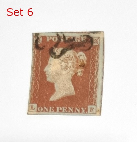 Penny red imperforated gb - penny,