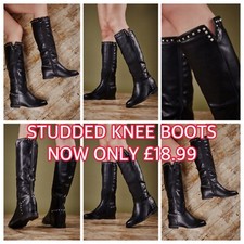 BLACK LADIES SIZE 5 SILVER