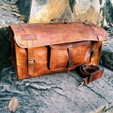 Men Handmade Vintage Brown