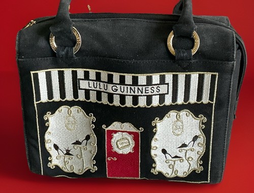 Lulu guinness 1990s felt - guinness,